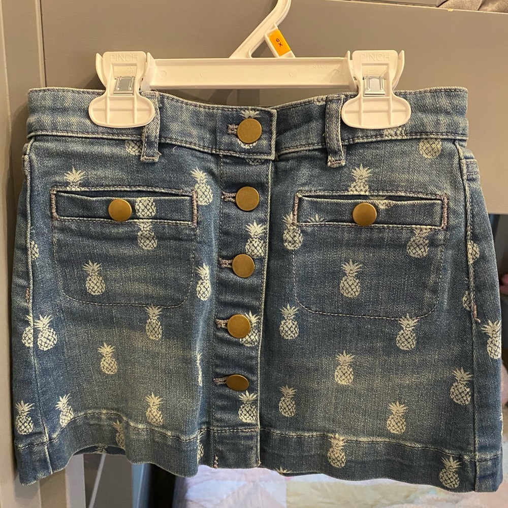Girls denim skirt